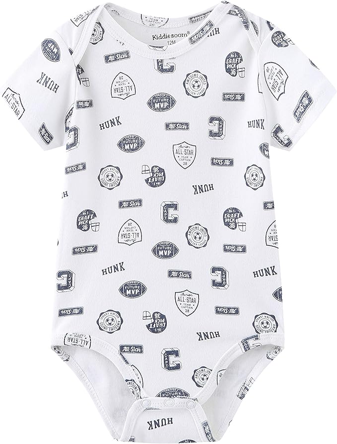 Baby Layette Set Baby Boys' 9-Piece Bodysuits Pants Set Toddler Girl Boy Unisex Baby Gift Sets