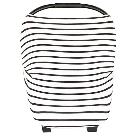 Copper Pearl Multi-Use Cover: Car Seat Covers, Nursing Cover, and Stroller Cover for Sun - Stretchy Fabric, All-Season Use, Stylish Designs, Easy Access for Moms - City