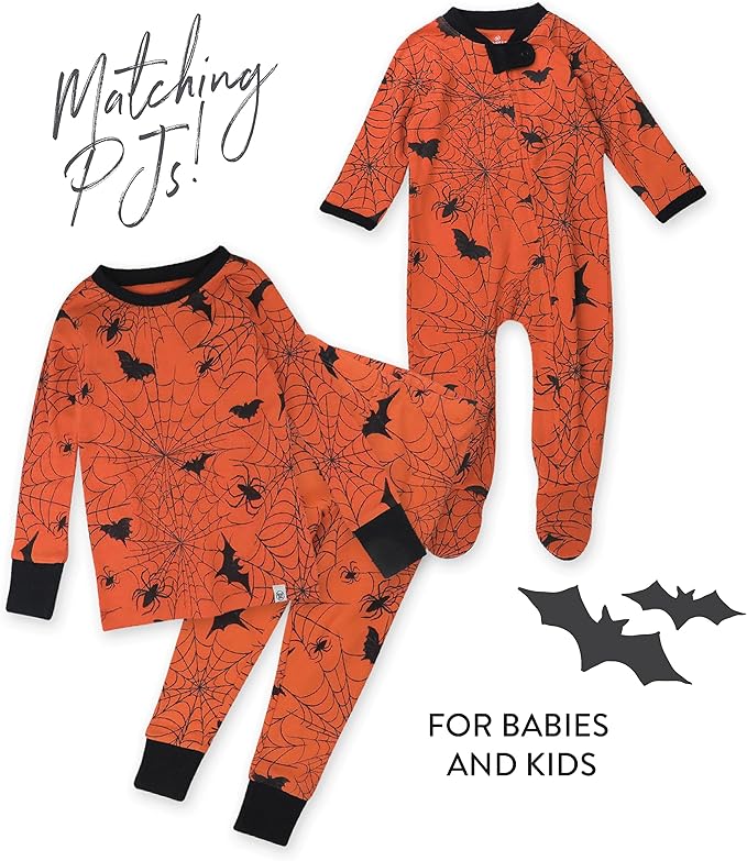 HonestBaby Baby Celebration Sleep & Play Footed One-Piece Pajama Sleeper 100% Organic Cotton