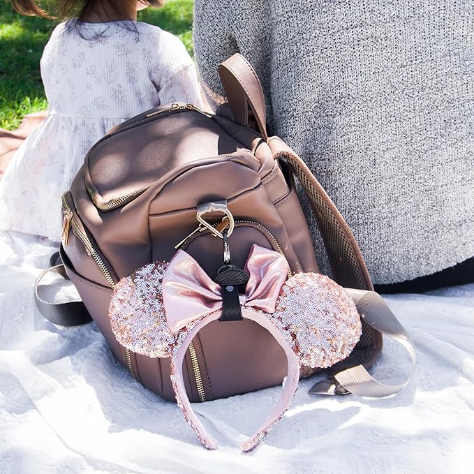 Hat Clip for Travel, Hands-Free Bag, Backpack, Purse, and Hiking Gear Clip-on Holder Strap for Baseball, Snapback, and Ponytail Caps