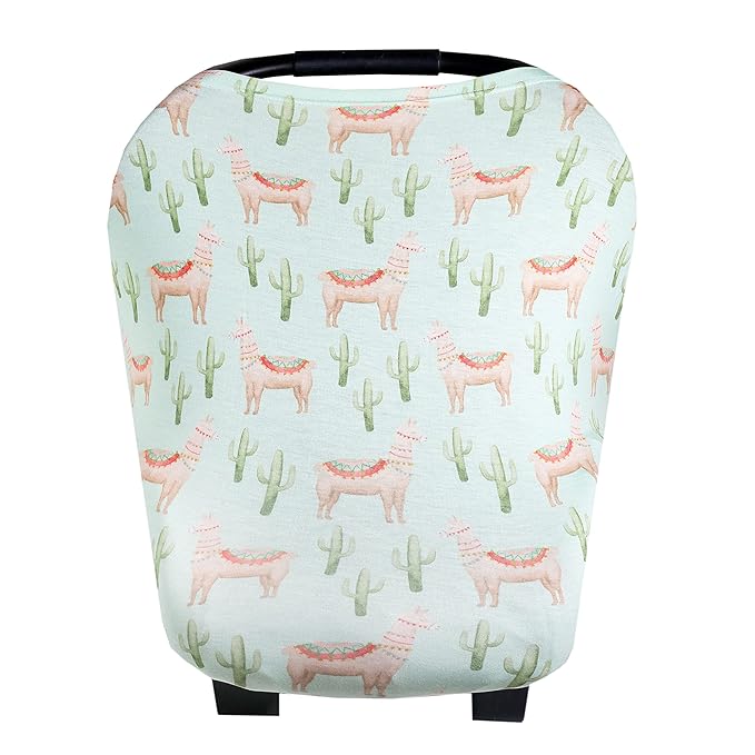 Copper Pearl Multi-Use Cover: Car Seat Covers, Nursing Cover, and Stroller Cover for Sun - Stretchy Fabric, All-Season Use, Stylish Designs, Easy Access for Moms - Cusco