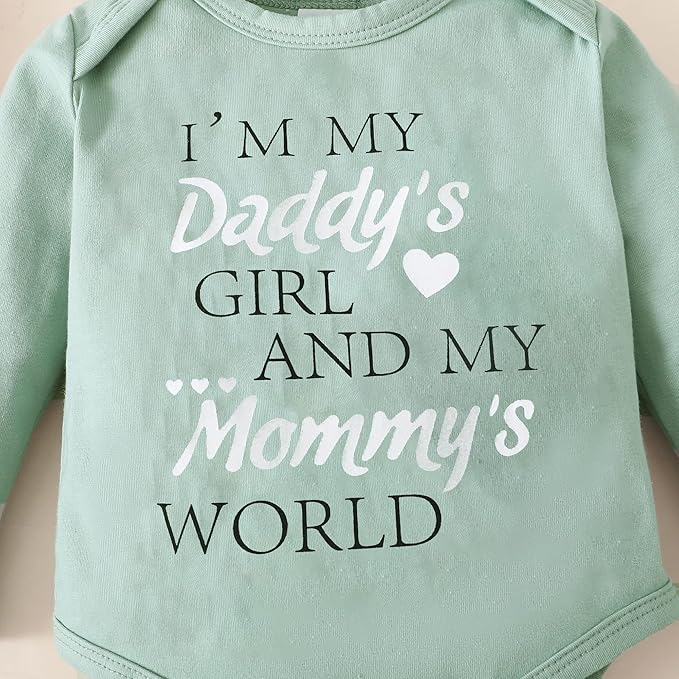 Renotemy Newborn Baby Girl Clothes Outfits Infant Romper Ruffle Floral Pants Cute Toddler Baby Girl Clothes Set