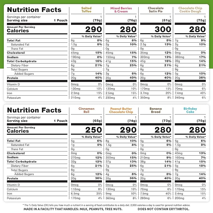 Oats Overnight Ultimate Variety Pack - High Protein, 5g Fiber Breakfast Protein Shake, Gluten Free Oatmeal, Non GMO Oatmeal - Green Apple Cinnamon, Coconut Cream Pie & More (16 Pack + Shaker Bottle)