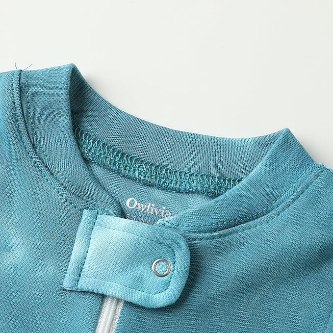 Owlivia Baby Boy Romper, Unisex Short-sleeve Summer Outfit, 100% Organic Cotton Girl One-Piece Jumpsuit