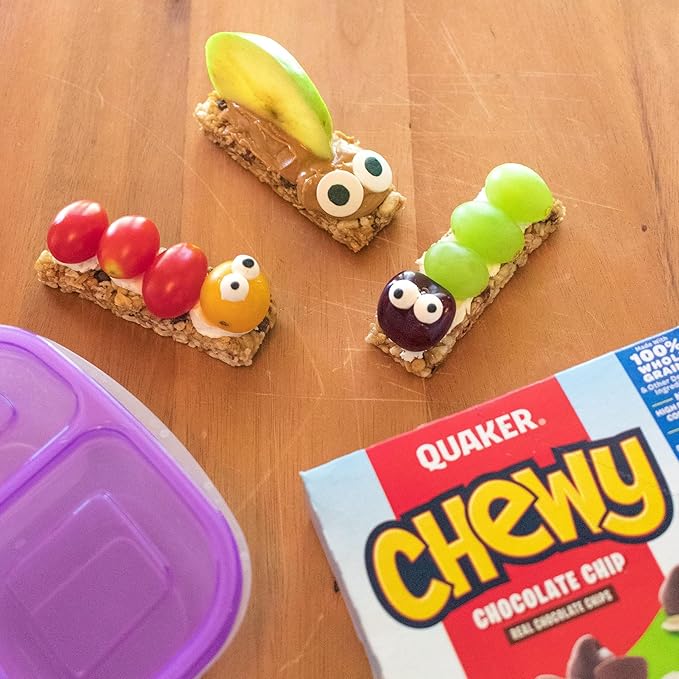 Frito Lay Chips and Quaker Chewy Granola Bars Variety Pack, (Pack of 40)