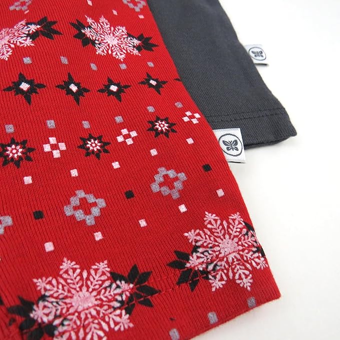 HonestBaby Unisex-Baby Multipack Harem Pants Roomy Fit Pull on Bottoms 100% Organic Cotton for Baby Boys, Girls