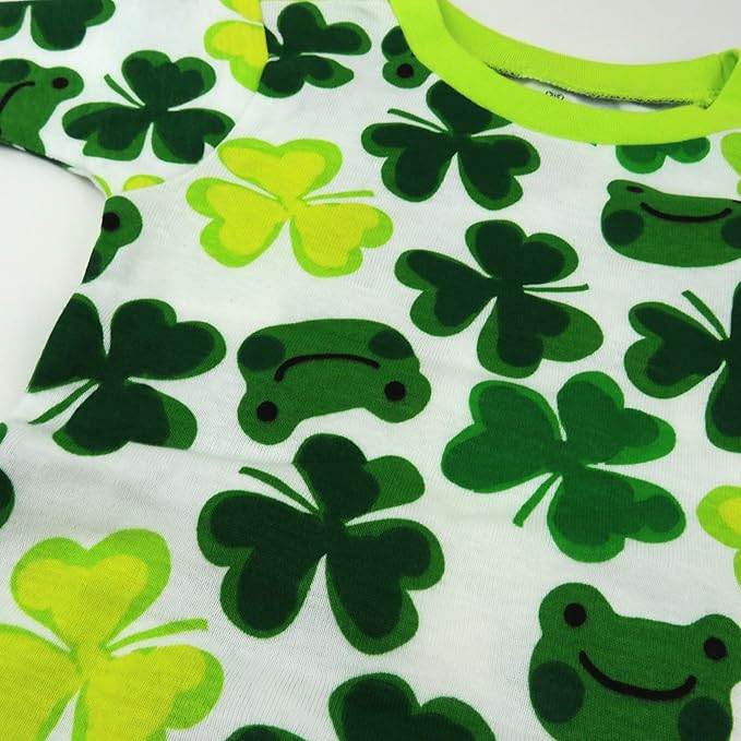 HonestBaby unisex-baby Celebration 2-piece Pajamas Sleepwear Pjs 100% Organic Cotton for Baby, Toddler, Kids