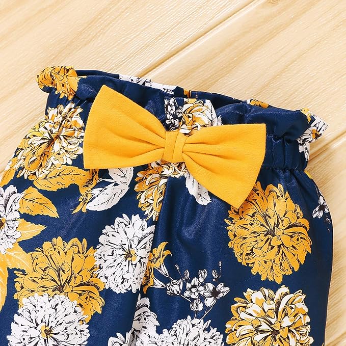 Infant Baby Girl Clothes Newborn Girl Outfit Long Sleeve Romper Pants Set Cute Baby Clothes for Girls Fall/Winter