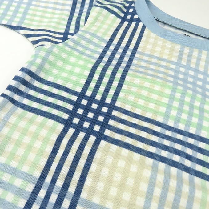 HonestBaby 2-Piece Pajamas Sleepwear Pjs 100% Organic Cotton for Baby, Toddler, Kids, Boy