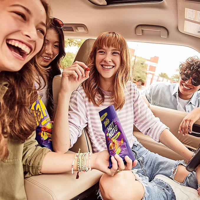 Takis Fuego Hot Nuts 36 Pack / 3.2 oz Snack Size Case, Hot Chili Pepper & Lime Flavored Extreme Spicy Double-Crunch Peanuts