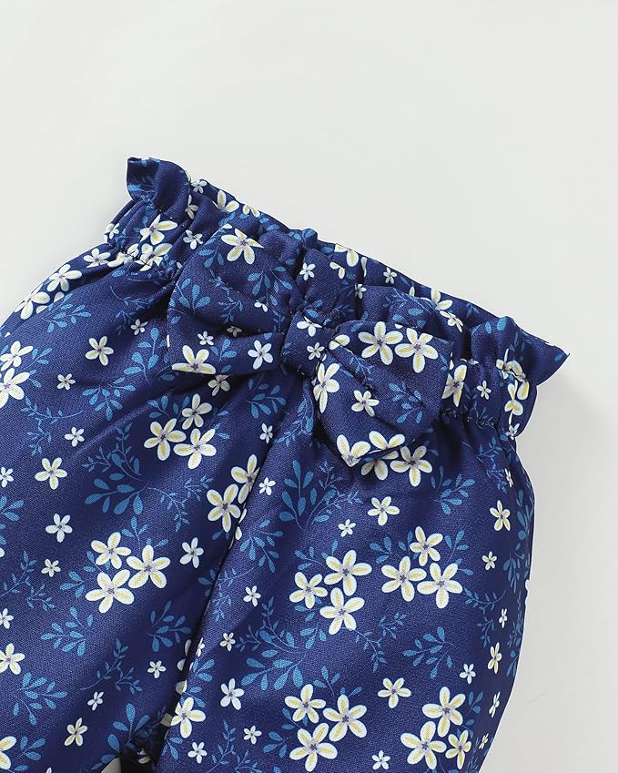 Infant Baby Girl Clothes Newborn Girl Outfit Long Sleeve Romper Pants Set Cute Baby Clothes for Girls Fall/Winter