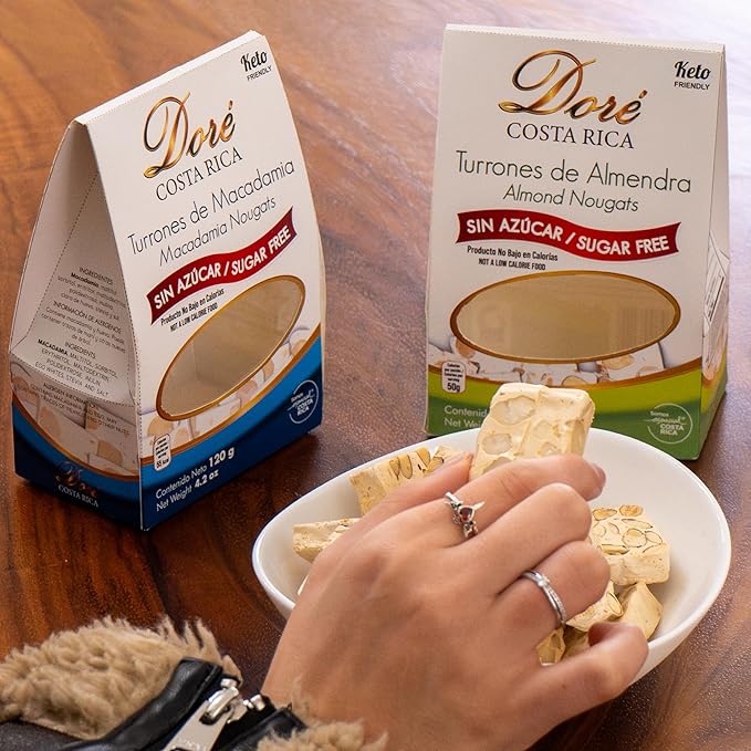 Dore Costa Rica - Sugar Free Almond Nougat