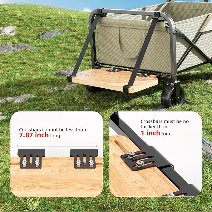 Stroller Wagon Standing Board - Stand Up Attachment with Slip-Resistant Surface for Toddlers Suitable for All 2-Seat & 4-Seater Wagon Strolle Accessories (Style 1)