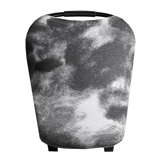 Copper Pearl Multi-Use Cover: Car Seat Covers, Nursing Cover, and Stroller Cover for Sun - Stretchy Fabric, All-Season Use, Stylish Designs, Easy Access for Moms - Thrasher