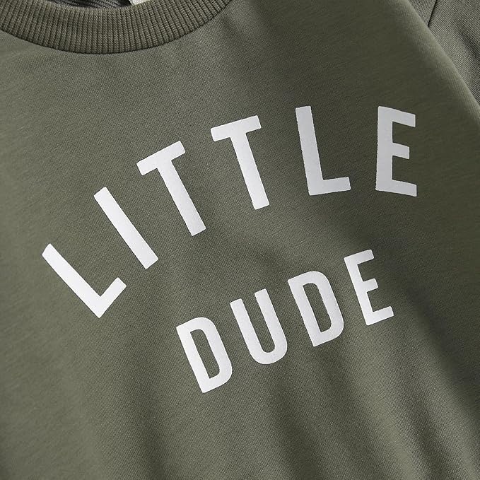 CIYCUIT Toddler Baby Boy Clothes Long Sleeve Sweatshirt Pants Set Fall Winter Outfits