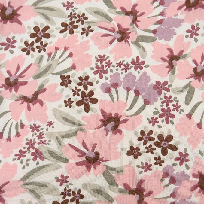 HonestBaby Classics 2-Piece Pajamas Sleepwear Pjs 100% Organic Cotton for Baby, Toddler, Kids