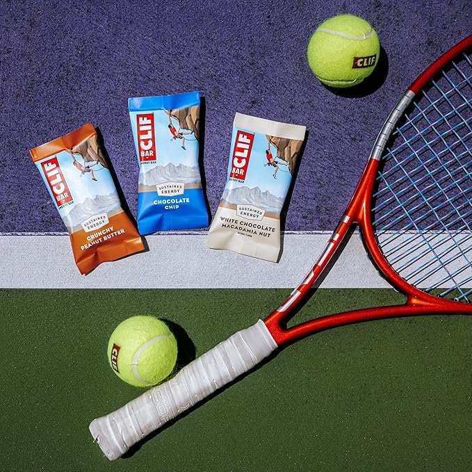 CLIF BAR - White Chocolate Macadamia Nut Flavor - Made with Organic Oats - Energy Bars - Non-GMO - Plant Based Protein Bars (15 Pack)