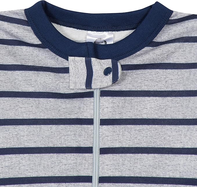 Gerber baby-boys 2-pack Snug Fit Footed Cotton Pajamas