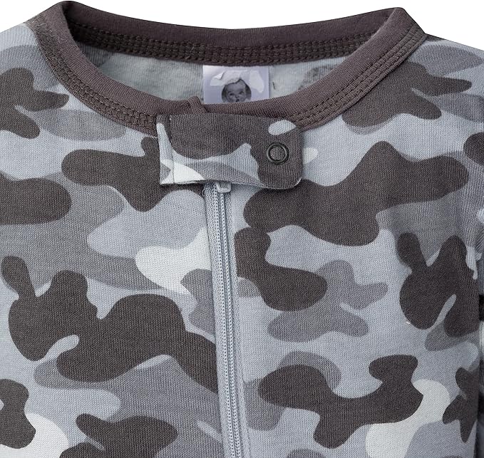 Gerber Baby Boys' 2-Pack Footed Pajamas