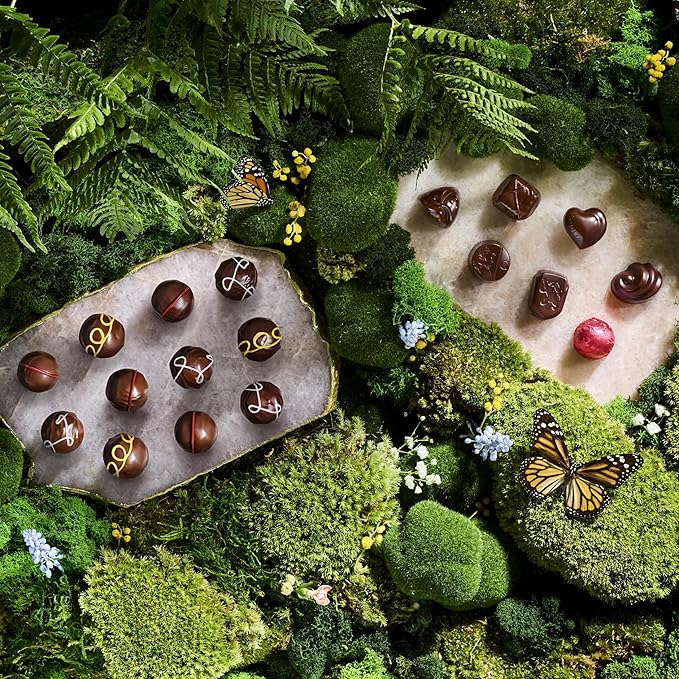 Godiva Chocolatier Assorted Dark Chocolate Truffle Gift Box for Birthday, Thank You, Anniversary, Congratulations Gift Basket Gourmet Candy with Creamy Ganache in Dark Chocolate, 12pc